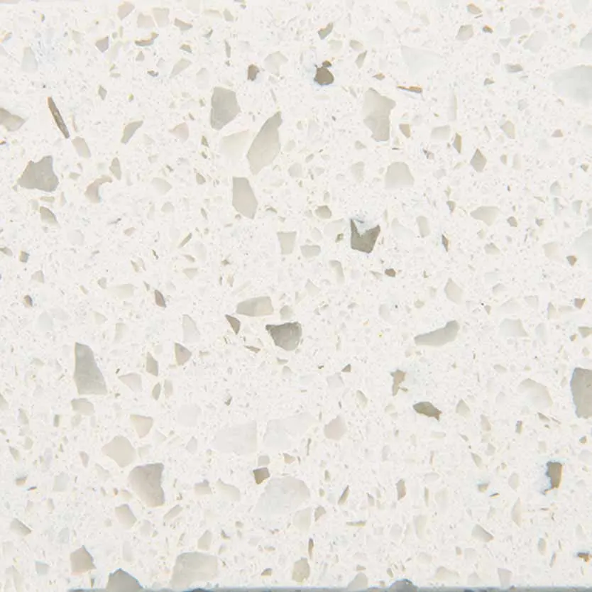 Star Moon White quartz stone